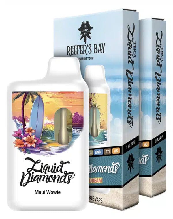 Reefer's Bay THCA Liquid Diamonds Disposable Vape – 5ml